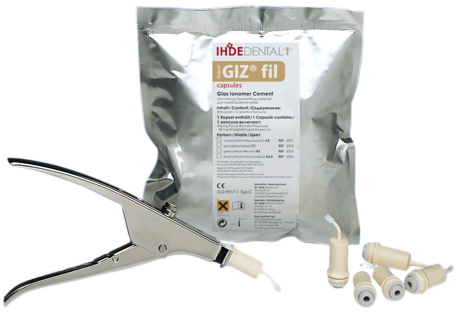 GIZ® FIL Kapseln Glas-Ionomer Zement